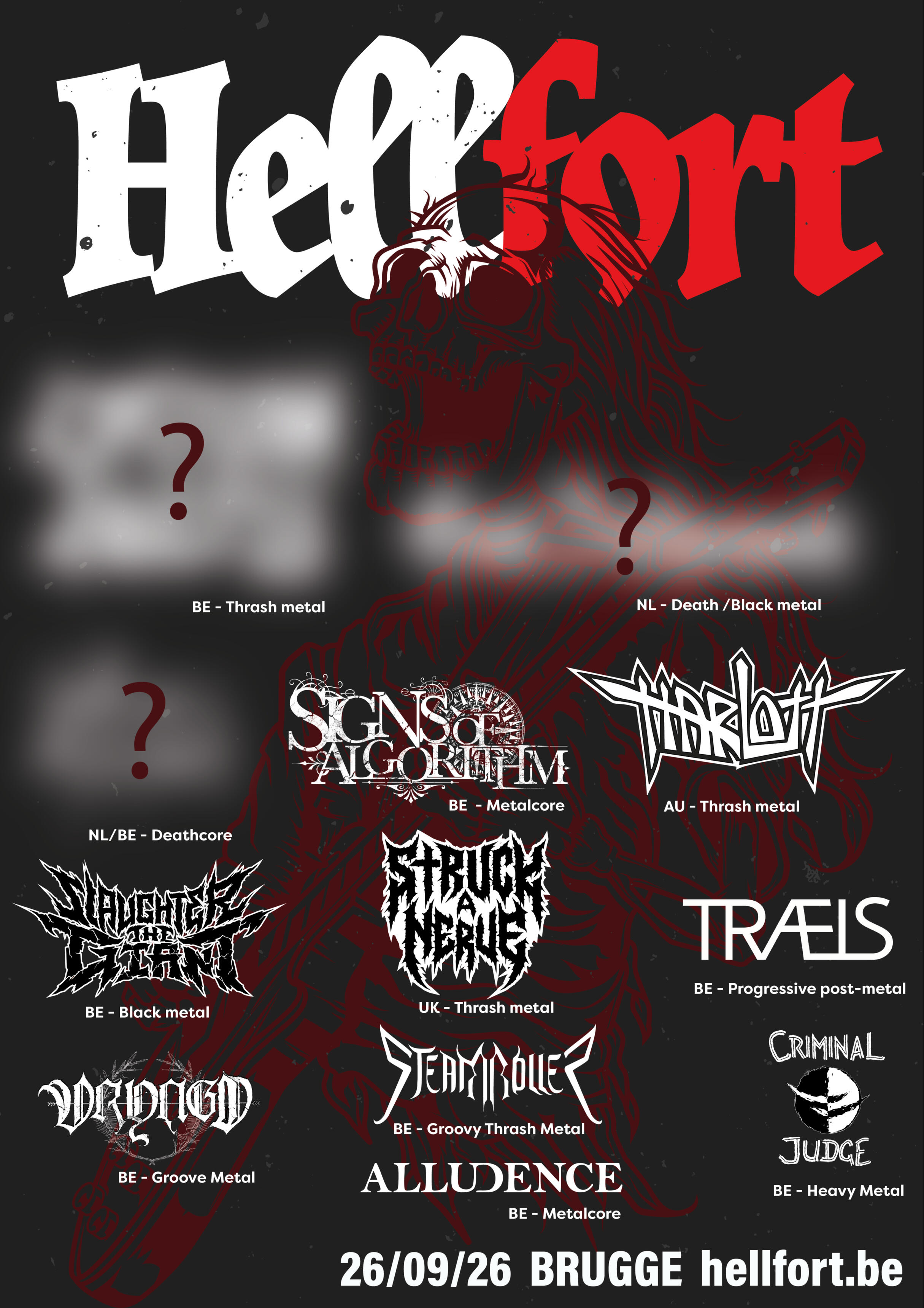 hellfort band reveal poster